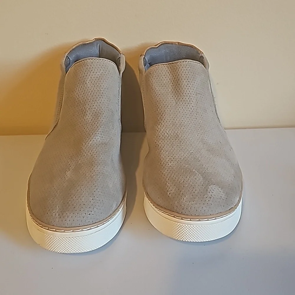 Dr. Scholl's Women's If Only Wedge‎ Slip-On Sneaker Gray Size 11